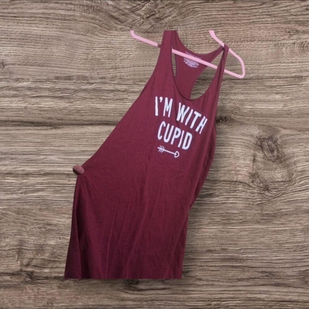 Victorias secret I am with Cupid racerback nightgown. XL.